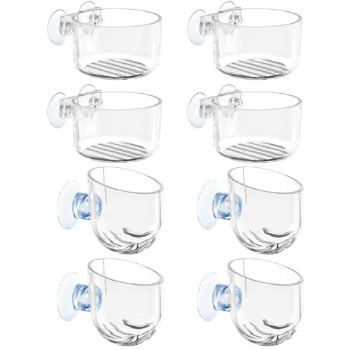 8pcs Fischfuttermittel, transparente Acryl -Garnelenfuttermittel mit Saugnäpfe, einfache Installation von Aquariumpflanzenhalter, Aquarium Halten 8pcs Fischfuttermittel, transparente Acryl -Garnelenfuttermittel mit Saugnäpfe, einfache Installation von Aquariumpflanzenhalter, Aquarium Halten von Csafyrt