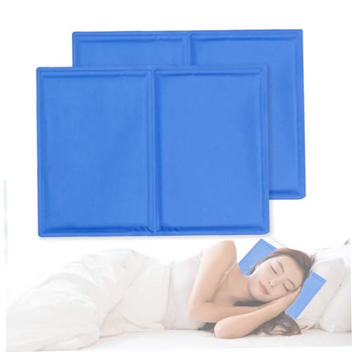 Csafyrt 2pcs Gelkühlmatte für Bett Pet 11,81 x 1750 Zoll Mehrzweck -Instant -Kühl -Gel -Pad wasserdichte Kühlkissenpolster von Csafyrt