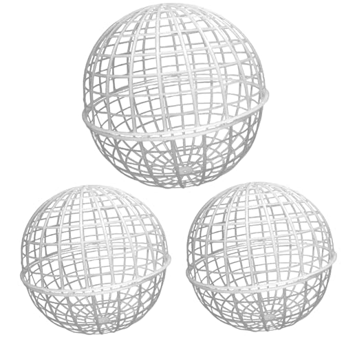 Hühnerkugel Cage 3pcs 12 verdickte abnehmbare Sicherheit hohl aus weißer Plastik Rollender Hühnerkugeln Käfig für Außen Küken Kaninchen Vögel Vögel Hühnerkugel Cage 3pcs 12 verdickte abnehmbare Sicherheit hohl aus weißer Plastik Rollender Hühnerkugeln Käfig für Außen Küken Kaninchen Vögel Vögel von Csafyrt