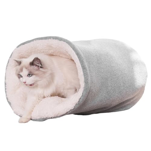 Katzentunnelbett 18.1x14.6 '' Tunnel und Bett Polar Fleece Cat Cav von Csafyrt