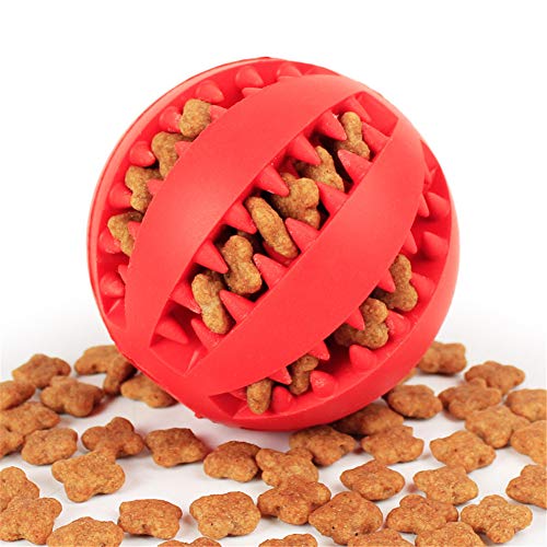 Csheng Ball Hund Hundeball Futterball FüR Hunde Hundeball UnzerstöRbar Hunde Ball Hundespielzeug Ball Welpenspielzeug Hundespielzeug Hundespielzeug UnzerstöRbar Random Color-a,s von Csheng