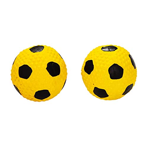 Csheng Ball Hund Hundeball Hundeball UnzerstöRbar Hunde Ball Hundespielzeug Ball Hunde Spielzeug Hundespielzeug GroßE Hunde Hunde Spielzeug FüR Welpen Hund Spielzeug Hunde Spielzeug Yellow von Csheng