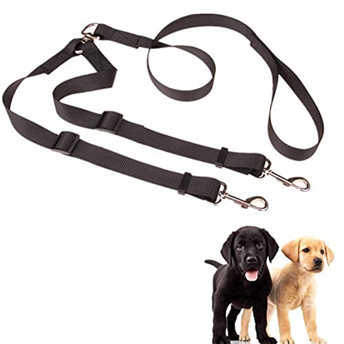 Csheng Doppelte Hundeleine Zum Laufen 2 Hunde No Tangle Hundetraining Leine Laufen Leine Hundeleine Hundeleine Leinen Hund Seil Laufen Hund Laufen 2-Way von Csheng