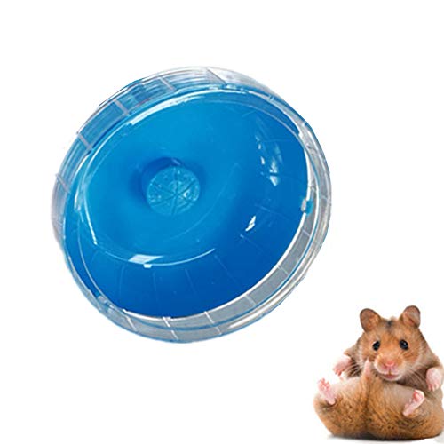 Csheng Hamsterrad Zeit Schwungrad Laufband Haustier Laufband Bunter Umschlag Hamster Spielzeug Hamster Hamster ZubehöR MäUse ZubehöR Hamsterball Zwerghamster ZubehöR Haustierspielzeug Blue von Csheng