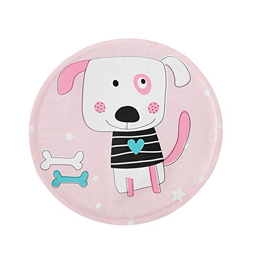 Csheng Haustier EIS Pad Haustier Kühlmatte Katze Kühlmatte Kühl Pad Haustier EIS Pad Sommer Kühlgel EIS Pad Kühlmatten Für Hunde Hund Kühlmatte Schlafbett Cool Halten pinkdog,Medium von Csheng