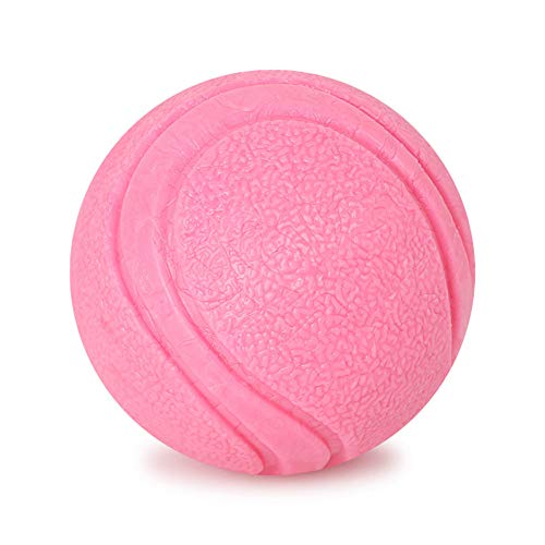 Csheng Hundespielzeug Ball Welpenspielzeug Hundespielzeug Hundespielzeug Intelligenz Spielzeug Hund Hunde Spielzeug Hundespielzeug GroßE Hunde Hunde Spielzeug FüR Welpen Hund Spielzeug pink,5.8cm von Csheng