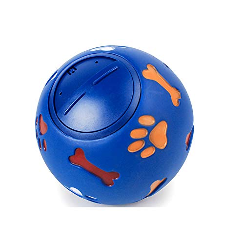 Csheng Hundespielzeug GroßE Hunde Ball Hund Hundeball Futterball FüR Hunde Hundeball UnzerstöRbar Welpenspielzeug Hundespielzeug Hundespielzeug UnzerstöRbar Hundespielzeug UnzerstöRbar Large,Blue von Csheng