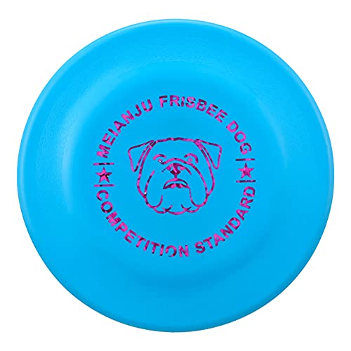 Csheng Hundespielzeug Welpen-Kauspielzeug Interaktiver Wettbewerb Frisbee Heimtierbedarf Bissfeste Hundefrisbee-Trainingsscheibe Schwimmendes Haustierspielzeug Blue von Csheng