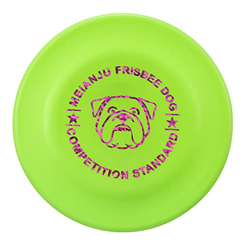 Csheng Hundespielzeug Welpen-Kauspielzeug Interaktiver Wettbewerb Frisbee Heimtierbedarf Bissfeste Hundefrisbee-Trainingsscheibe Schwimmendes Haustierspielzeug Green von Csheng