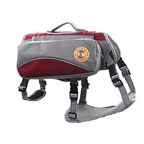 Csheng Hundetasche Hund Selbst Rucksack Hunderucksack Hund Rucksack Aus Tragbare Tasche Haustiere Aus Dem Rucksack Gezogen Outdoor-Sporttasche FüR Haustiere von Csheng