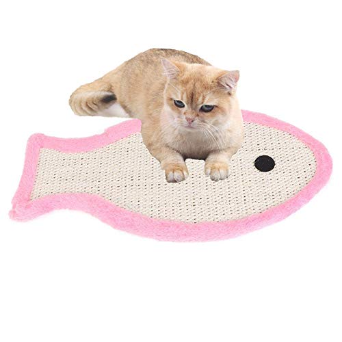 Csheng Katzen ZubehöR Katzen Kratzbaum Cat Scratching Board Katzenkratzbäume Kratzbaum Katzenkratzbrett Kätzchen-Kratzbaum Katzenpfosten Kratzbäume Für Erwachsene Katzen pink von Csheng