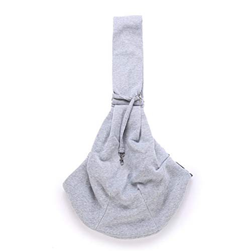 Csheng Katzentragetasche Haustiertragetasche Haustiertasche Schulter-Diagonaltasche Hunderucksack Ausflugs-Haustiertasche Atmungsaktive Tragetasche Hundereisetasche 186-gray von Csheng