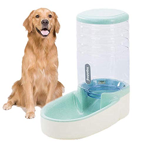 Csheng Katzenwasserspender Haustierwasserspender Hund Wasserspender Automatischer Tierfutterautomat Automatischer Haustierhundefutterautomat Für Katzen Hundenapf Und Katzenbecken Green,Food Feeder von Csheng