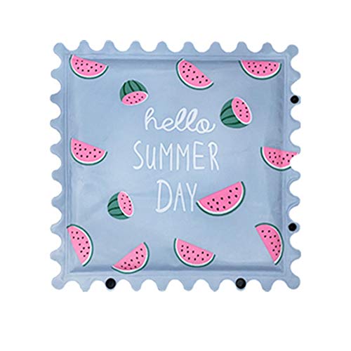 Csheng Kühlmatte Hund Cool Pad Kühlhundebett Sommer Cool Pet Pet Ice Pad Hund Sommer Cool Pad Kratzfest Beständiger Bequemer Stoff Cool Gel Pad Sommer Schlafbett Cool Halten Watermelon von Csheng