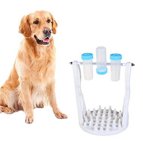 Csheng Slow Feeder Hundenapf Hund Slow Feeder Bowl Slow Eating Hundenapf Slow Food Leakage Bowl Für Hunde Hunde Personalisierte Hundenapf Hundenäpfe Travel Dog Bowl Blue von Csheng