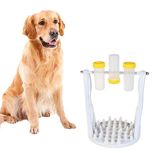 Csheng Slow Feeder Hundenapf Hund Slow Feeder Bowl Slow Eating Hundenapf Slow Food Leakage Bowl Für Hunde Hunde Personalisierte Hundenapf Hundenäpfe Travel Dog Bowl Yellow von Csheng