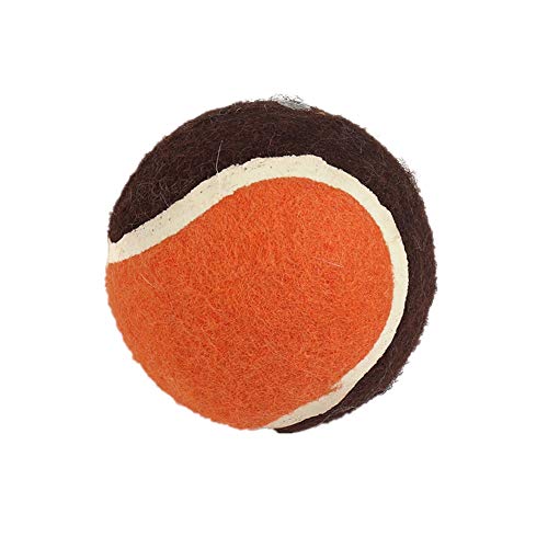 Csheng Tennisbälle Für Hunde Hundespielzeug Haustier Vocal Tennisspielzeug Molar Umweltschutz Interaktiver Trainingsball Haustierzubehör Welpe Kauspielzeug Haustierspielzeug Katze 12.5,Yellow von Csheng