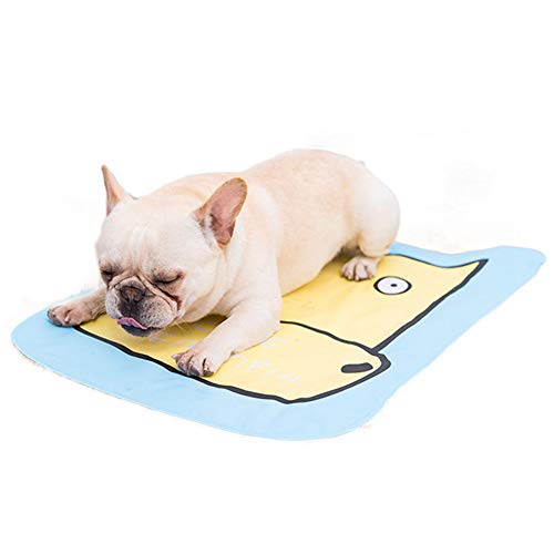 Hund Kühlmatte Hund Cool Pad Haustier EIS Pad Haustier Kühlmatte Decke Für Haustier Sommer Haustier EIS Pad Kühl Nest Nest Pad Hundezubehör Cartoon Isomatte Kühlung Cat Pad Cow von Csheng