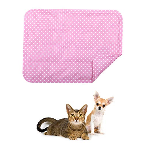 Kühlmatte Hunde Hund Kühlmatte Pet Cooling Mat Katzenkühlmatte Kaninchenkühlmatte Kühlende Hundematte Kühlkissen für Hunde Cooles Hundebett 2,Medium von Csheng