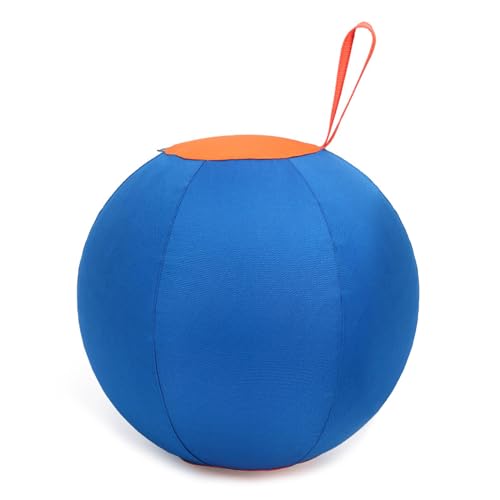 Csnbfiop Aufblasbarer Ball für den Außenbereich, ungiftig, interaktives Ballspielzeug für kleine Hunde, Haustier-Trainingsball-Spielzeug von Csnbfiop