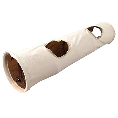 Tunnel Tube Pet 119,4 cm Länge für Katze zum Spielen Tunnel Groß für Ratte Zucker R von Csnbfiop