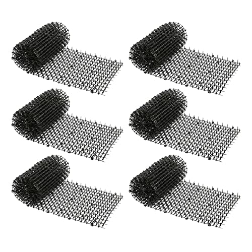 Ctwezoikmt 6 x Matte mit Spikes, Hunde-Tier-Spikes, Abschreckungsmatte, für drinnen und draußen, 2 m x 0 von Ctwezoikmt