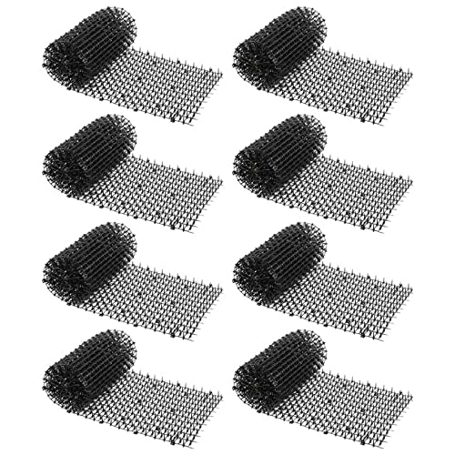 Ctwezoikmt 8 x Matte mit Spikes, Hunde-Tier-Spikes, Abschreckungsmatte, für drinnen und draußen, 2 m x 0 von Ctwezoikmt