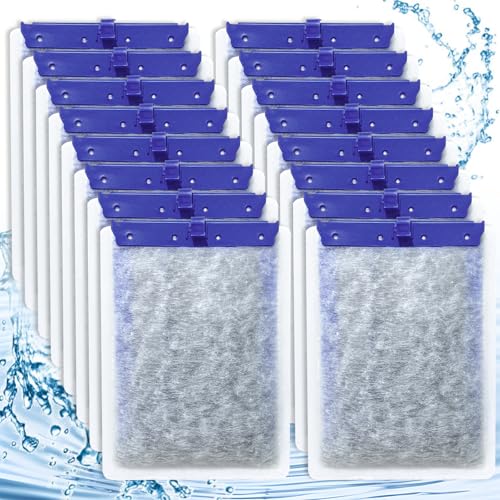 Cunina Filterkartuschen groß, kompatibel mit Tetra Whisper Bio-Bag Aquariumfilter, Ersatz für Aquarien für Whisper Filter 20i 40i / IQ 20 30 45 60 / PF20 30 40 60 von Cunina