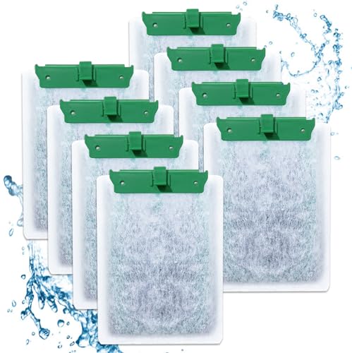 Cunina Filterkartuschen kompatibel mit Tetra Whisper Bio-Bag Filtern, mittlere Ersatz-Filterkartuschen für Whisper ReptoFilter und 10i / IQ10 / PF10 von Cunina