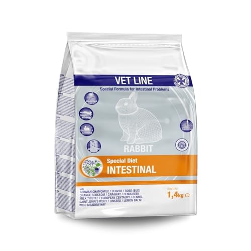 Cunipic Vetline spezielle Diätenkaninchen Instestinal, 1. 4 Kg von CUNIPIC