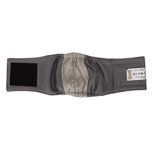 Belly Wrap für Rüden, Wickel für Rüden, Starke Wasseraufnahme, Bequem, Auslaufsicher, Weich Für 9,4-33,8-Zoll-Hunde Für Rüden (XL) von Cuque