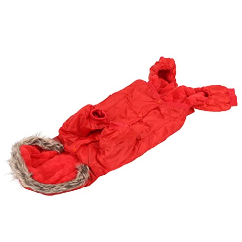 Cuque 2-Bein-Hot-Dog-Kapuzenjacke mit Hunde-Winterschutzdesign für Chihuahua von Cuque