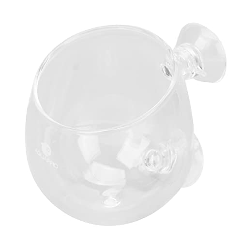 Cuque Aquarium-Pflanzenhalter, Aquarium-Glas-Pflanzenbecher, Atmungsaktives Lochdesign, Starke Saugnäpfe, Schöne Feste Befestigung für Landschaft für Süßwasser von Cuque