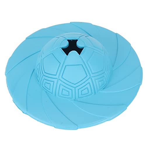 Cuque Dog Flying Disc Dispenser aus Weichem Gummi, BPA-frei, Flying Disc, Leichtes IQ-Trainingsspielzeug für den Außenbereich von Cuque