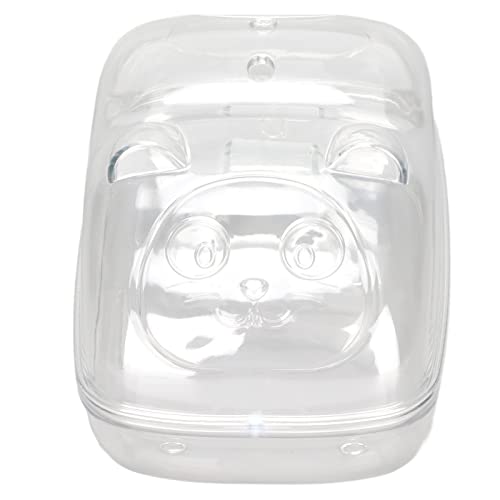 Cuque Hamsterbadebox, herausnehmbare transparente Hamstertoilette großer Platz für kleine Haustiere z von Cuque