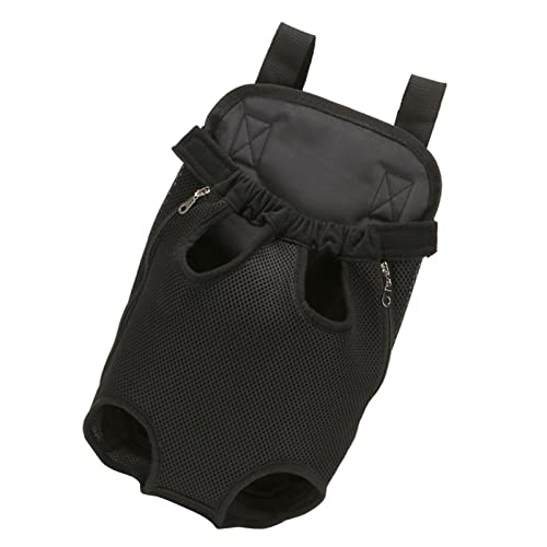 Cuque Haustier-Frontrucksack, Verstellbare Beine, Atmungsaktive Haustier-Fronttasche, Weiches Nylon Im Freien für Hunde (S) von Cuque