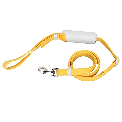 Cuque Pet Walking Leash, Einfach zu Kontrollierende Nylon-Haustierleinen-Anpassungsschnalle für Kleine Hunde (Weiß) von Cuque