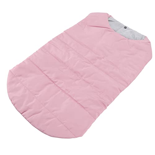 Cuque Rosa Kälteschutz Haustierkleidung Herbst Winter Großer Flauschiger Hundepelzmantel Niedlicher Warmer Mantel Dobermann (3XL) von Cuque