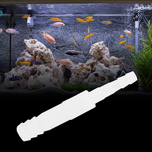 Verrückter Verkauf Aquarium Straight Connector, 5PCS Water Pipe Connector, leichtes Kunststoff White Aquarium Zubehör 4mm / 8mm Fish Store für Aquarium Aquarium Haushalt von Cuque