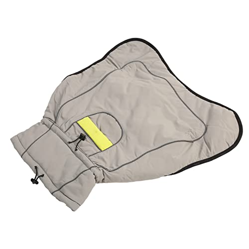 Cuque Warme Hundejacke, Hundewintermantel mit Hohem Kragen, Hautfreundlich, Winddicht, Wasserdicht für Große Haustiere (XL) von Cuque