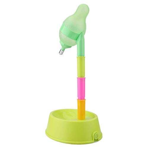 Cuque Wasserspender für Katzen, Wasserspender für Katzen und Hunde, Wasserspender für Katzen, Wasserspender für Katzen, Katzen, Futternapf für Katzen, Katzen (Green Base) von Cuque