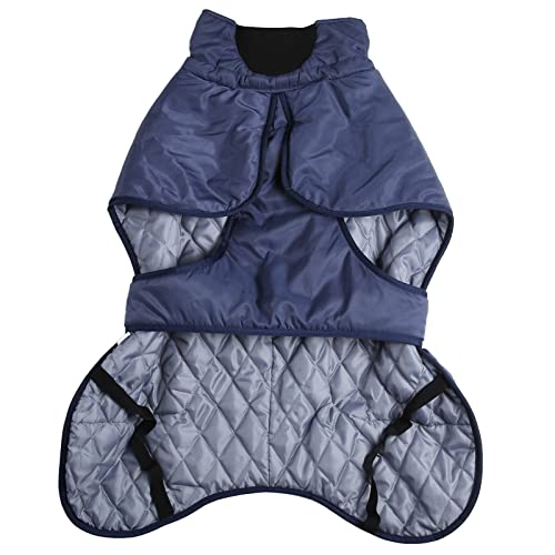 Hunde-Wintermantel-Weste, reflektierende, Bequeme Hunde-Winterjacke, weich für Teddy (5XL) von Cuque