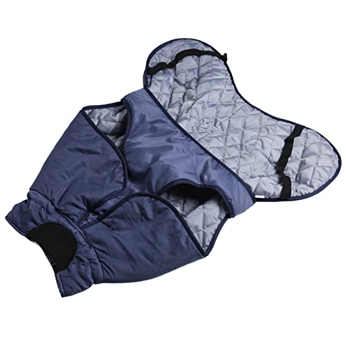 Hunde-Wintermantel-Weste, reflektierende, Bequeme Hunde-Winterjacke, weich für Teddy (6XL) von Cuque