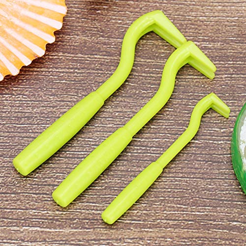 Verrückter ABS Tick Removal Tool Kit, Allgemeine Hundeflohpinzette 2 Sätze Bug Catcher Flohpinzette Bräutigam Werkzeug Green Pet Tick Remover, für Hunde von Cuque