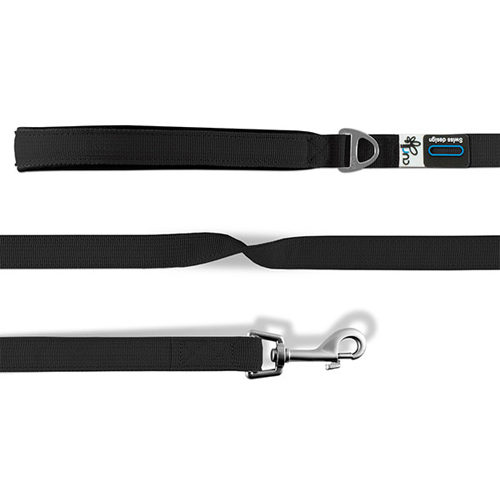 Curli Basic Leash - Large - Schwarz von Curli