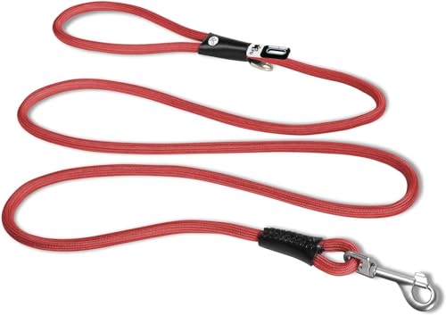 Stretch Comfort Leash Red L von Curli