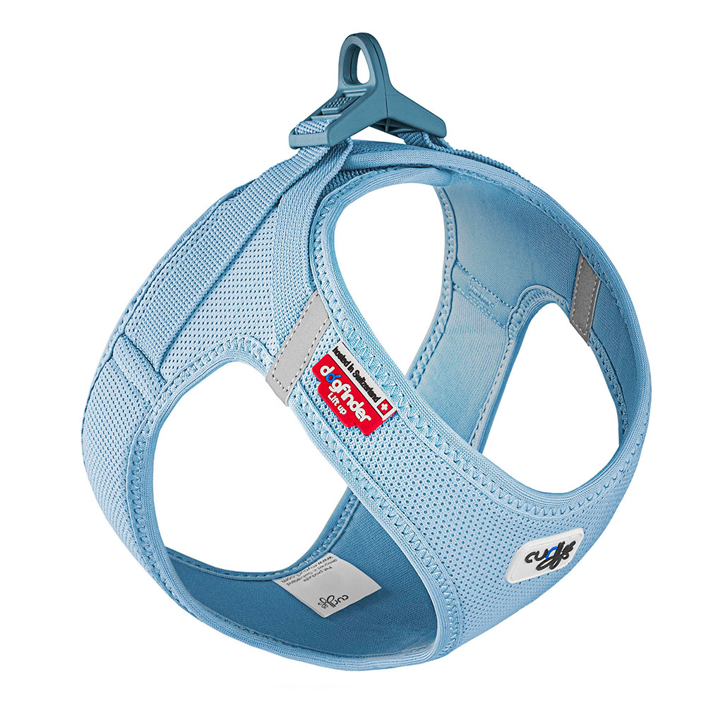 Curli Vest Geschirr Clasp Air-Mesh, himmelblau - Größe 2XS: Brustumfang 30,2 - 33,8 cm Curli Vest Geschirr Clasp Air-Mesh, himmelblau - Größe 2XS: Brustumfang 30,2 - 33,8 cm von Curli