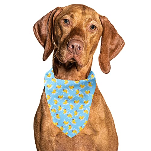 Cutie Ties Hunde-Halstuch, Motiv: Gummienten, kühlendes Material, klein von Cutie Ties