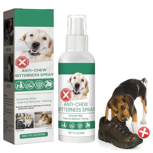 Cutiolly Anti Kau Spray,Anti Kau Spray Hund,Anti Kratz Spray für Katze Hund,Anti Kau Spray für Hunde Katzen,Knabberstopp für Hund Katze,Pet Corrector Spray,Bitterspray Anti Knabber Ankauen von Möbeln von Cutiolly