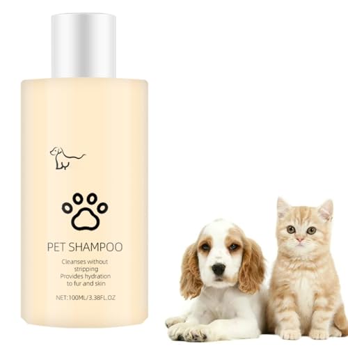 Shampoo für Hunde,Pflegeshampoo für Hunde,Shampoo für Haustiere,Hundeshampoo Langhaar zur Fellpflege für Bessere Kämmbarkeit,Hunde Shampoo Fellpflege Langhaar,Tiershampoo von Cutiolly